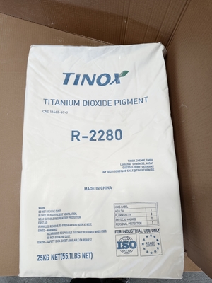 TINOX R-2280 Titanium Dioxide Rutile with Excellent Opacity High Heat Resistance and Low Volatility for Plastic Applications