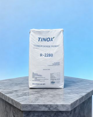 Tinox Sulphate Process Titanium Dioxide Rutile R-2280 with TiO2 ≥97.5% and Rutile Content ≥96.5% for Masterbatch