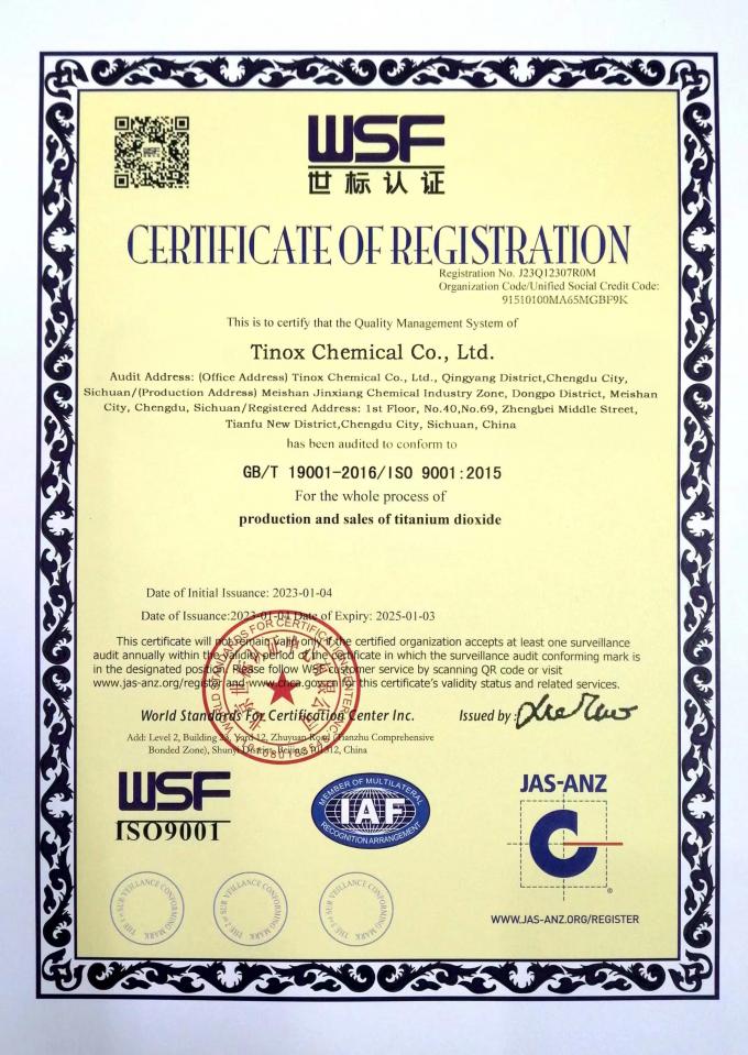 TINOX CR-1120 Rutile TiO2 Pigment for Coatings